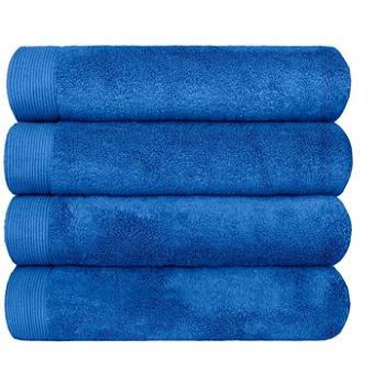 SCANquilt ručník MODAL SOFT stř. modrá (31204)