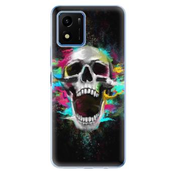 Odolné silikonové pouzdro iSaprio - Skull in Colors - Vivo Y01