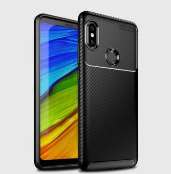 Ziskoun Luxusní silikonové pouzdro pro Xiaomi Redmi 6 PZK99 Barva: Černá