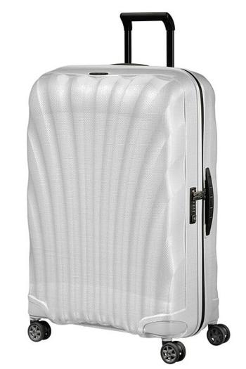 Samsonite Skořepinový cestovní kufr C-lite Spinner 94 l - bílá