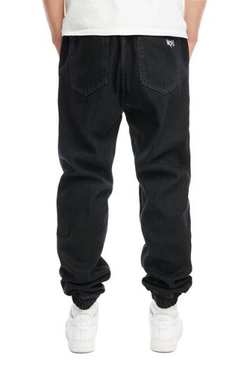 Pants Mass Denim Joggers Jeans Sneaker Fit Signature 2.0 black washed - W 34