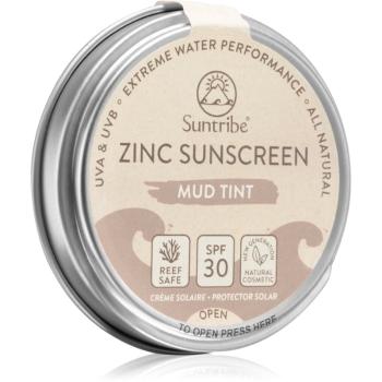 Suntribe Zinc Sunscreen minerální ochranný krém na obličej a tělo SPF 30 Mud Tint 45 g