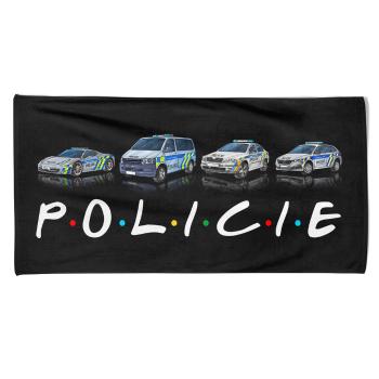 Osuška Policie (Velikost osušky: 100x170cm)