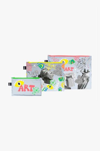 Sada taštiček LOQI CLASSIC ART 3-pack