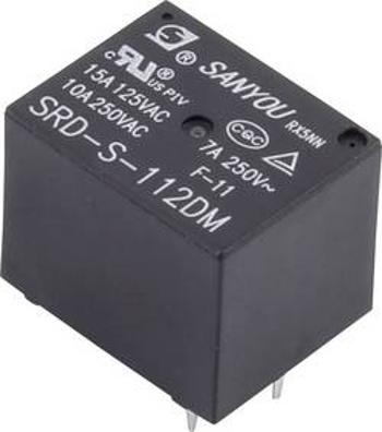 TRU COMPONENTS SRD-S-112DM relé do DPS 12 V/DC 15 A 1 spínací kontakt 1 ks