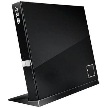 Externí Blu-ray mechanika/DVD vypalovačka Asus SBC-06D2X-U slim  - černá, 90-DT00205-UA219KZ