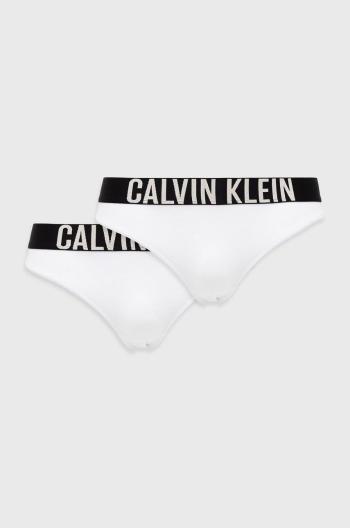 Dětské kalhotky Calvin Klein Underwear bílá barva