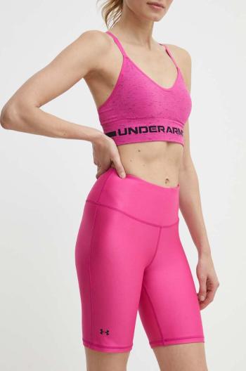 Tréninkové šortky Under Armour dámské, hladké, high waist, 1360939