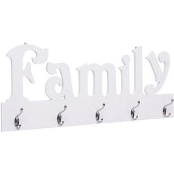 Nástěnný věšák FAMILY 74 × 29,5 cm