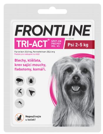 Frontline Tri-Act psi 2-5 kg spot-on 0.5 ml