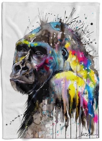 Deka Gorila Art (Rozměr : 150 x 120 cm, Podšití beránkem: NE)