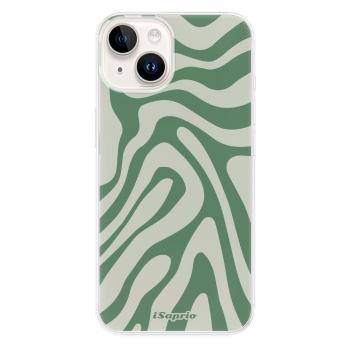 Odolné silikonové pouzdro iSaprio - Zebra Green - iPhone 15 Plus