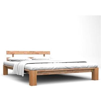 Rám postele masivní dubové dřevo 160x200 cm (247265)