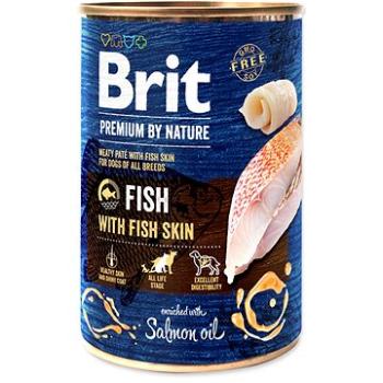 Brit Premium by Nature Fish with Fish Skin 400 g  (8595602561889)