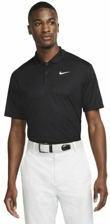 Nike Dri-Fit Victory Mens Golf Black/White M Polo košile