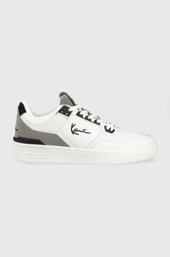 Kožené sneakers boty Karl Kani 89 LXRY bílá barva, 1080006 KKFWM000185