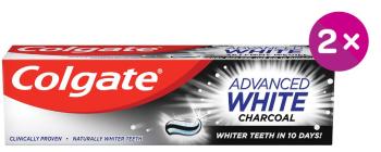 Colgate Zubní pasta Advanced White Charcoal 2 x 75 ml