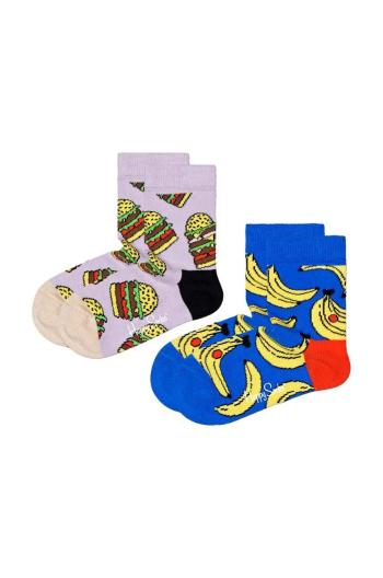 Dětské ponožky Happy Socks Kids Lunchtime 2-pack