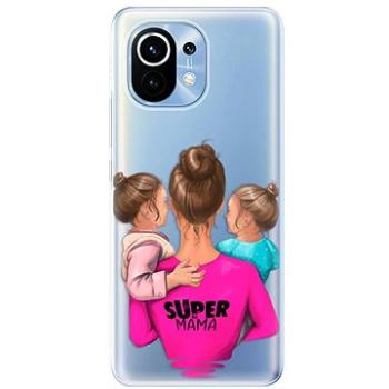 iSaprio Super Mama - Two Girls pro Xiaomi Mi 11 (smtwgir-TPU3-Mi11)