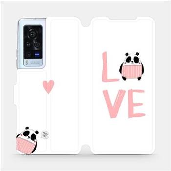 Flip pouzdro na mobil Vivo X60 Pro 5G - MH09S Panda LOVE (5903516815814)