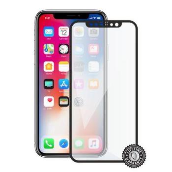 SCREENSHIELD APPLE iPhone X protection (full COVER black) APP-TG3DBIPHX-D