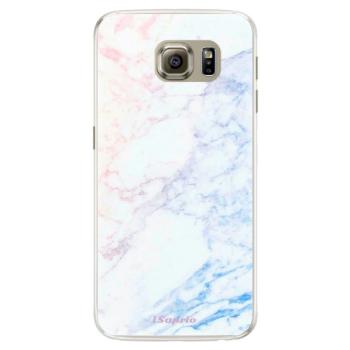 Silikonové pouzdro iSaprio - Raibow Marble 10 - Samsung Galaxy S6 Edge