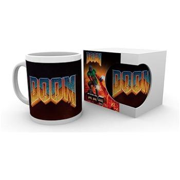 DOOM - Classic Logo - hrnek (5028486346356)