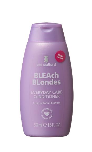 Lee Stafford Mini Bleach Blondes Everyday Care kondicionér pro každodenní péči na blond vlasy, 50 ml