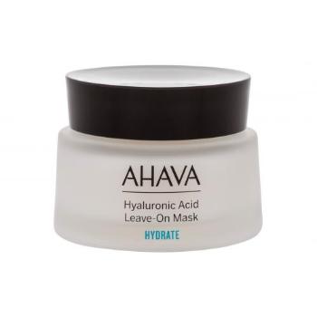 AHAVA Hyaluronic Acid Leave-On Mask 50 ml pleťová maska pro ženy na všechny typy pleti; na dehydratovanou pleť