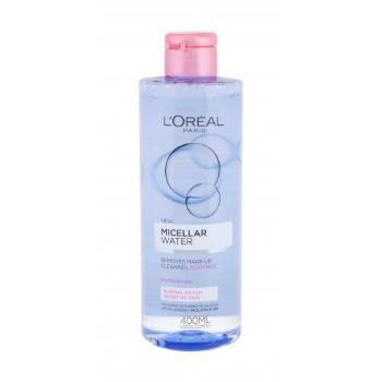 L'Oréal Paris Micellar Water 400 ml micelární voda pro ženy na suchou pleť; na normální pleť; na citlivou a podrážděnou pleť