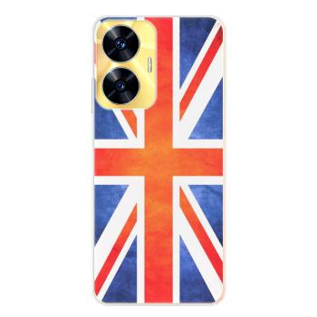 Odolné silikonové pouzdro iSaprio - UK Flag - Realme C55