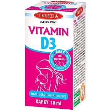 TEREZIA VITAMIN D3 BABY od 1.měsíce 400 IU 10ml (3249894)