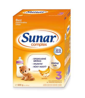 Sunar Complex 3 banán 600 g