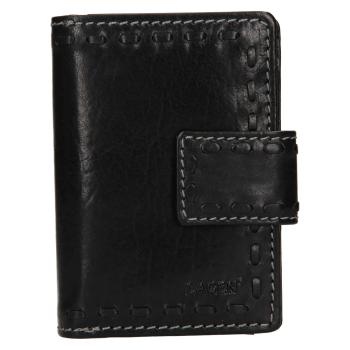 Dámská kožená peněženka Lagen Hannah - černá