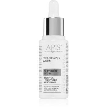 Apis Natural Cosmetics Platinum Gloss pleťový elixír s omlazujícím účinkem 30 ml