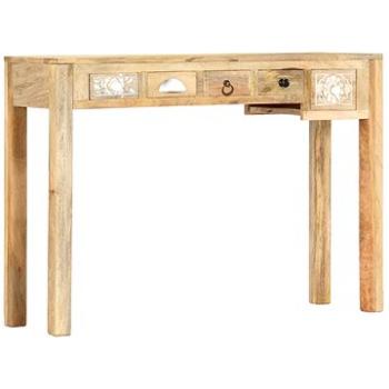 Konzolový stolek 110x30x75 cm masivní mangovníkové dřevo (247745)