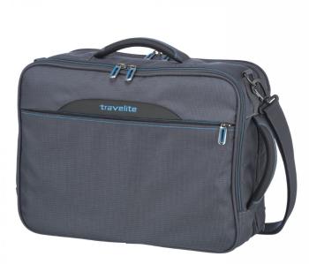 Travelite CrossLITE Combi Bag business taška-batoh NB 15,6" 23/28 l Anthracite