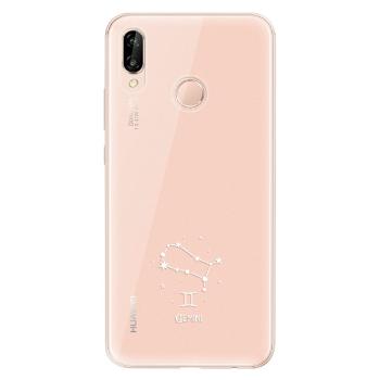 Odolné silikonové pouzdro iSaprio - čiré - Blíženci - Huawei P20 Lite