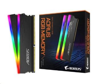 DIMM DDR4 16GB 3333MHz (2x8GB kit) GIGABYTE AORUS RGB MEMORY, GP-ARS16G33