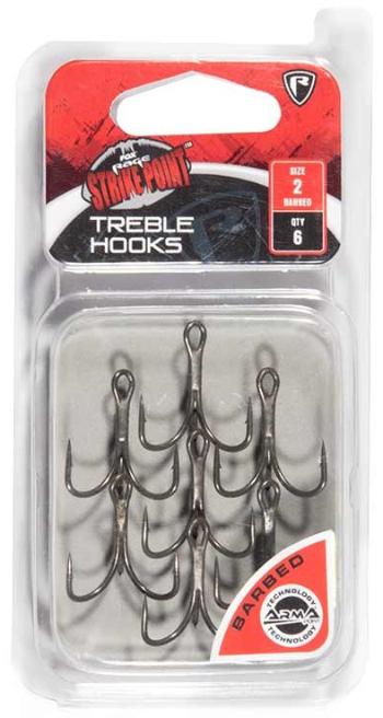 Fox rage trojháčky strike point treble hooks - 2