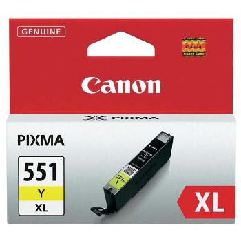 CANON CLI-551-Y XL Y - originální cartridge, žlutá, 11ml
