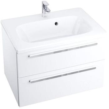 RAVAK Koupelnová skříňka pod umyvadlo SD 800 Chrome II bílá/bílá (X000000922)
