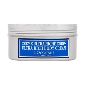 L'Occitane Shea Butter Ultra Rich Body Cream 200 ml tělový krém pro ženy na citlivou a podrážděnou pleť