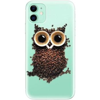iSaprio Owl And Coffee pro iPhone 11 (owacof-TPU2_i11)