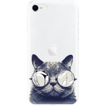 iSaprio Crazy Cat 01 pro iPhone SE 2020 (craca01-TPU2_iSE2020)
