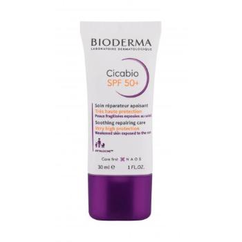 BIODERMA Cicabio Soothing Repairing Care SPF50+ 30 ml denní pleťový krém na všechny typy pleti; na pigmentové skvrny; výživa a regenerace pleti