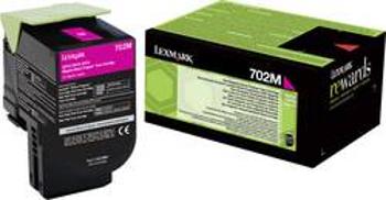 Lexmark toner 702M CS310 CS410 CS510 70C20M0 originál purppurová 1000 Seiten