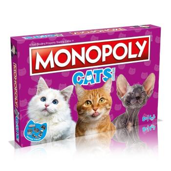 Winning Moves Monopoly Cats - Anglická verze