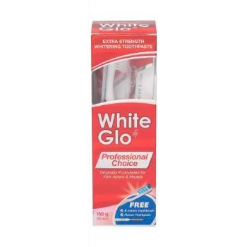 White Glo Professional Choice zubní pasta zubní pasta 100 ml + kartáček na zuby 1 ks + mezizubní kartáček 8 ks unisex
