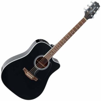 Takamine GD34CE Black Elektroakustická kytara Dreadnought